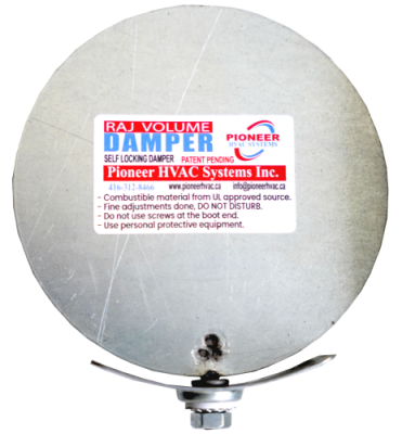 Raj Volume Damper (RVD™) / Self Locking Damper (SLD™) <br>Patented